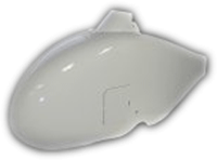 Cessna Nose Wheel Fairing (Fiberglass/carbon fiber/Kevlar) 31-K0743050-18D. Knots2U