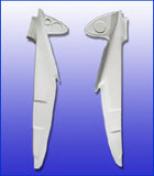 Cessna 152 Post Covers (no flap gauge slot) (1978-86) 26-13-80A. Replaces OEM parts: 0413484, 0415013. Manufactured by Texas Aeroplastics.