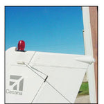 Cessna 172 rudder cap top. Replaces OEM part number 0531006-112. Manufactured by Texas Aeroplastics.