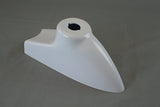 Piper vertical fin cap 60-27-80A. Replaces OEM part: 99035-03. Manufactured by Texas Aeroplastics.