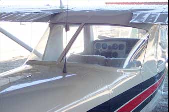 Cessna 150, 152 Rear Windshield: 26 - 360 - 18C, 0412020 - 10 - 18C