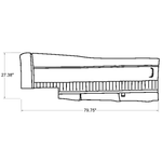 Cessna 206 Interior - Stationair LH AFT Panel - U206F, TU206F, U206G, TU206G (1972 - 1986), 1215043 - 23 - 21B