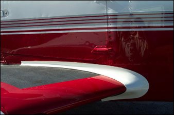 Piper Comanche PA - 24 Wing Root, Fillet Fairing Set (60 - 24WR - 18D) - 18D