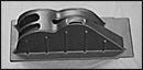 Piper Interior - Flap Handle Cover W/O Actuator Override - PA - 28R - 180, 200 - 67593 - 09 - 21B
